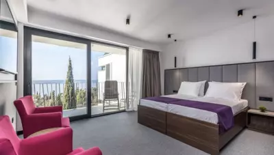 Chorvátsko - Crikvenica - hotel Ad Turres - izba Superior