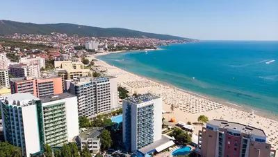 Bulharsko - Slnečné pobrežie - Hotel Palace - pláž Bulharsko - Slnečné pobrežie - Hotel Palace - pláž