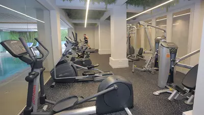 Cyprus - Ayia Napa - hotel Nelia Beach - posilňovňa Cyprus - Ayia Napa - hotel Nelia Beach - posilňovňa