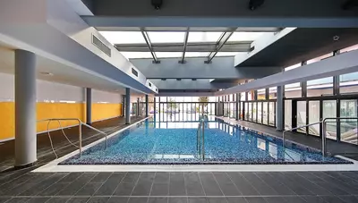 Chorvátsko - Biograd na Moru - hotel Ilirija - vnútorný bazén Chorvátsko - Biograd na Moru - hotel Ilirija - vnútorný bazén