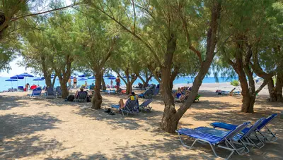 Rhodos - Kiotari - hotel Stafilia - pláž