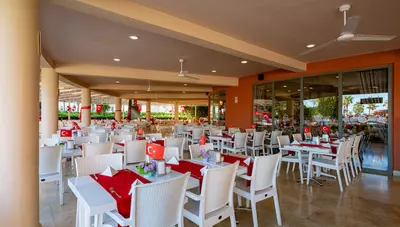 Turecko - Konakli - hotel Palmeras Beach - reštaurácia Turecko - Konakli - hotel Palmeras Beach - reštaurácia