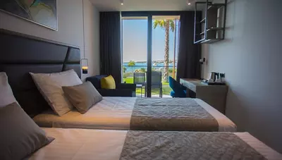 Chorvátsko - Pag - Novalja - Liberty Plaza - izba na morskú stranu