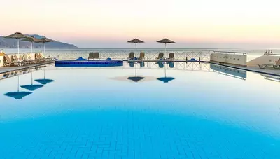 Kréta - Kavros - Kavros Resort - bazén Kréta - Kavros - Kavros Resort - bazén