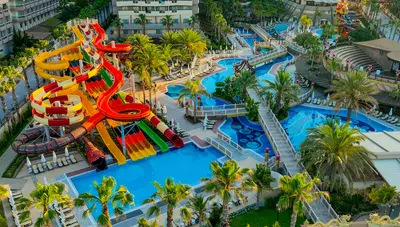 Turecko - Side - Hotel Royal Dragon - hotel s aquaparkom Turecko - Side - Hotel Royal Dragon - hotel s aquaparkom