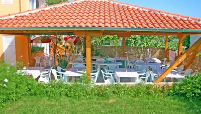 Chorvátsko - Privlaka (Zadar) - Apartmány Željko II - jedáleň