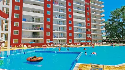 Bulharsko - Slnečné pobrežie - Hotel Fénix - bazén