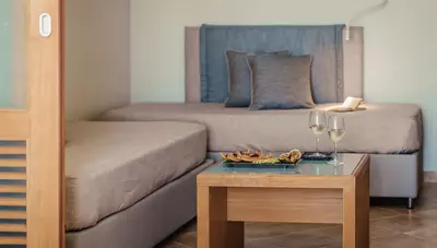 Rhodos - Kiotari - hotel Lindos Imperial Resort - rodinná izba orientovaná na morskú stranu