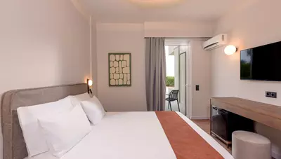 Kréta - Adelianos Kampos - Hotel Ydoria Resort - izba Superior so súkromným bazénom Kréta - Adelianos Kampos - Hotel Ydoria Resort - izba Superior so súkromným bazénom