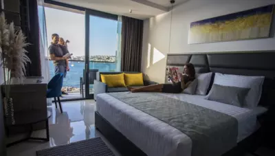 Chorvátsko - Pag - Novalja - Liberty Plaza - izba na morskú stranu