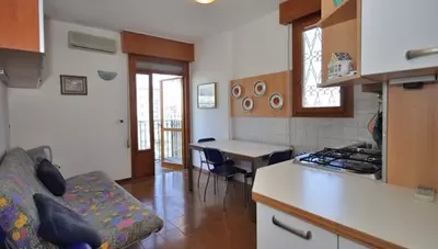 Taliansko - Bibione - Spiaggia - Apartmány Laguna Piccola - denná miestnosť (apartmán B)