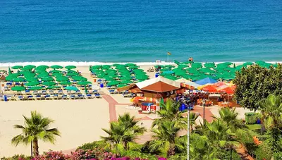 Turecko - Alanya - Hotel Riviera - pláž Turecko - Alanya - Hotel Riviera - pláž