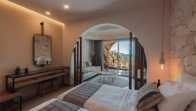 Kréta - Kavros - Eliros Mare Beachfront Poem - izba pri pláži orientovaná na morskú stranu Kréta - Kavros - Eliros Mare Beachfront Poem - izba pri pláži orientovaná na morskú stranu