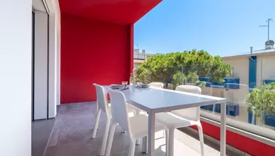 Taliansko - Bibione - Apartmány One Life Suites - typ A4 - balkón Taliansko - Bibione - Apartmány One Life Suites - typ A4 - balkón