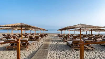 Kréta - Adelianos Kampos - Hotel Adele Beach - pláž Kréta - Adelianos Kampos - Hotel Adele Beach - pláž