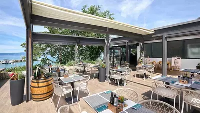 Chorvátsko - o.Krk - Njivice - Magal Hotel by Aminess - pizzeria Tantuccio