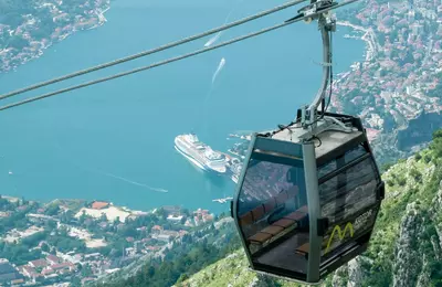 Kotor - lanovka