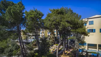 Chorvátsko - ostrov Krk - Krk - Krk Sunny Hotel - areál Chorvátsko - ostrov Krk - Krk - Krk Sunny Hotel - areál