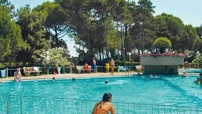 Lignano Riviera - Apartmány Meridiana - bazén Lignano Riviera - Apartmány Meridiana - bazén