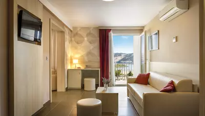 Chorvátsko - ostrov Rab - Lopar - Lopar Sunny hotel - rodinná suita