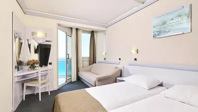 Chorvátsko - Poreč - hotel Plavi Plava Laguna - izba morská strana Chorvátsko - Poreč - hotel Plavi Plava Laguna - izba morská strana