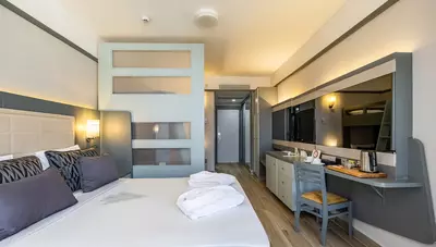 Turecko - Side - Vonresort Golden Coast - rodinná izba s poschodovou posteľou Turecko - Side - Vonresort Golden Coast - rodinná izba s poschodovou posteľou