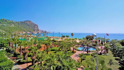 Turecko - Alanya - Hotel Riviera - záhrada Turecko - Alanya - Hotel Riviera - záhrada