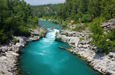 Zelený kaňon - rafting