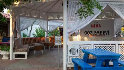 Turecko - Side - hotel Club Nena - gözleme snack bar