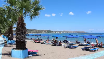 Rhodos - Na pláži Rhodos - Na pláži