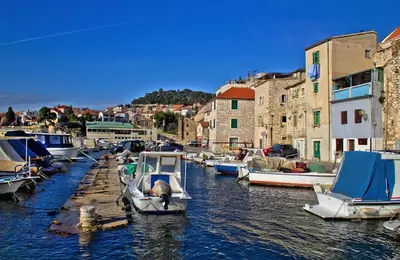Šibenik - rybársky prístav