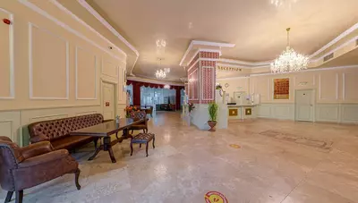 Bulharsko - Slnečné pobrežie - hotel Mena Palace - lobby Bulharsko - Slnečné pobrežie - hotel Mena Palace - lobby