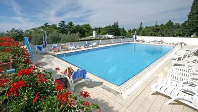 Chorvátsko - Poreč - hotel Plavi Plava Laguna - bazén Chorvátsko - Poreč - hotel Plavi Plava Laguna - bazén
