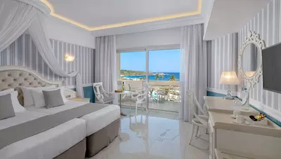 Rhodos - Faliraki - Hotel Rhodos Palladium - izba Superior orientovaná na morskú stranu