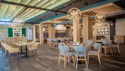 Bulharsko - Slnečné pobrežie - Evrika Beach Club Hotel - Reštaurácia Toscana Bulharsko - Slnečné pobrežie - Evrika Beach Club Hotel - Reštaurácia Toscana