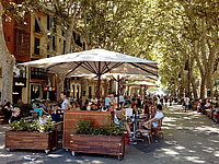 Španielsko - Palma de Mallorca - ulica