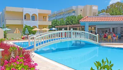 Rhodos - Kolymbia - Hotel Memphis Beach - hotel s bazénom