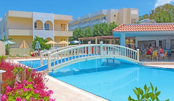 Rhodos - Kolymbia - Hotel Memphis Beach - hotel s bazénom