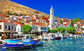 Grécko - Rhodos - výlet na ostrov Chalki - prístav