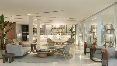 Chorvátsko - o.Rab - Suha Punta - Arba Resort - lobby bar Chorvátsko - o.Rab - Suha Punta - Arba Resort - lobby bar