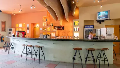 Bulharsko - Slnečné pobrežie - Hotel Trakia - lobby bar Bulharsko - Slnečné pobrežie - Hotel Trakia - lobby bar