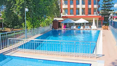 Turecko - Side - Hotel Sirma - bazén hotela Turecko - Side - Hotel Sirma - bazén hotela