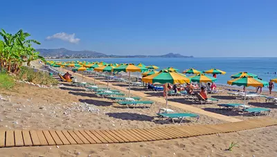 Rhodos - Kolymbia - pláž Rhodos - Kolymbia - pláž