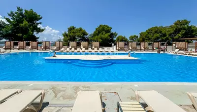 Chorvátsko - Vodice - komplex Imperial Green - bazén Chorvátsko - Vodice - komplex Imperial Green - bazén