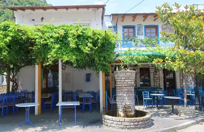 Thassos - Panagia - Štyri pramene