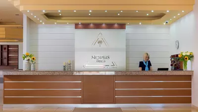 Rhodos - Kolymbia - Hotel Memphis Beach - recepcia