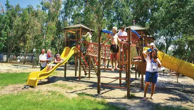 Grécko - Rhodos - Faliraki - hotel Calypso Beach - detské ihrisko