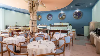 Bulharsko - Slnečné pobrežie - Hotel Trakia - reštaurácia Bulharsko - Slnečné pobrežie - Hotel Trakia - reštaurácia