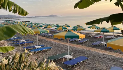 Rhodos - Kolymbia - Hotel allsun Irene Palace - pláž Rhodos - Kolymbia - Hotel allsun Irene Palace - pláž