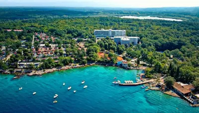 Chorvátsko - o.Krk - Njivice - Magal Maradiso Hotel by Aminess - panorama